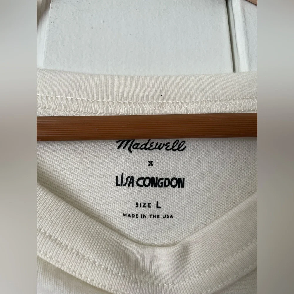Madewell x Lisa Congdon Love To All Pride Perfect Vintage Tee • NWT - Picture 6 of 7
